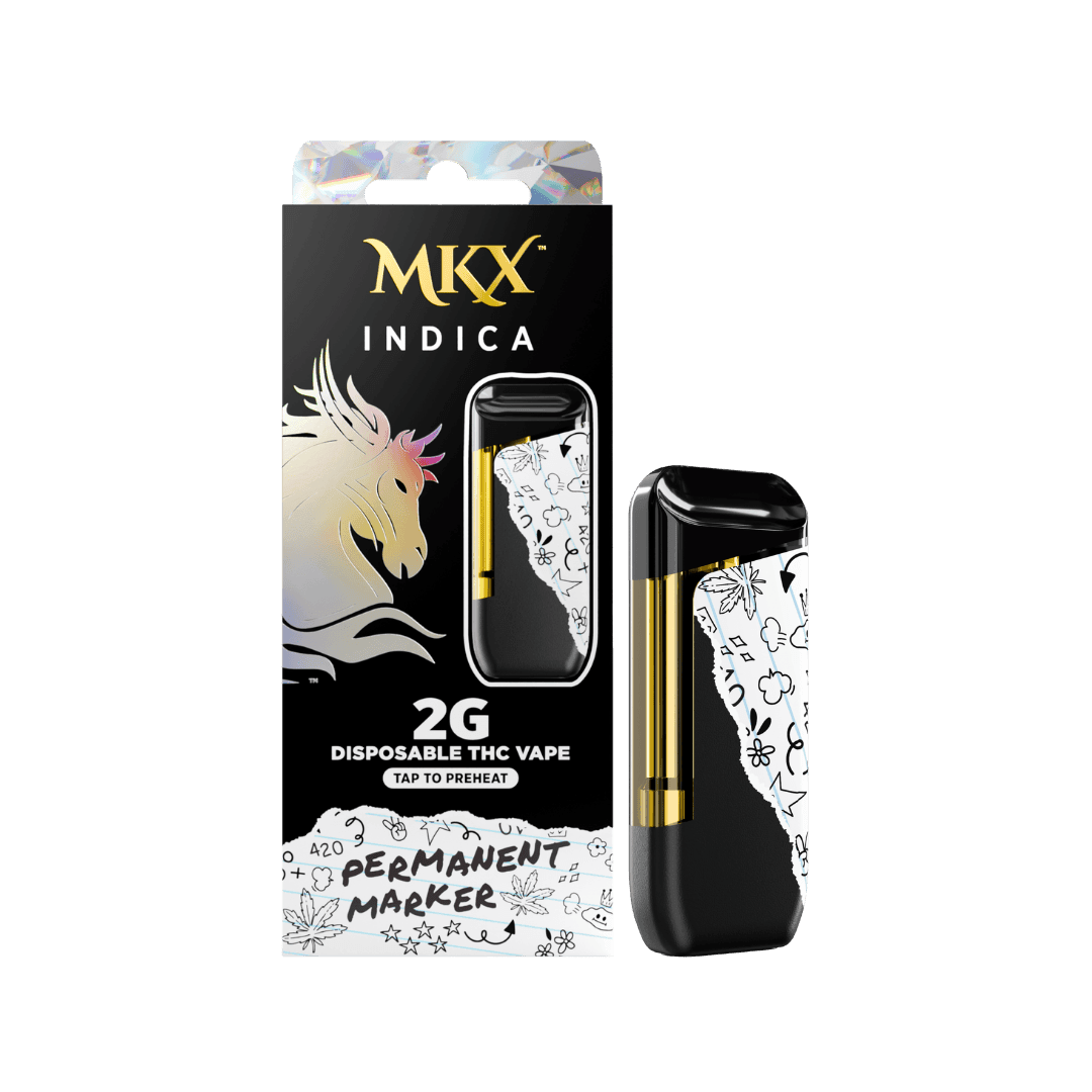 MKX | PERMANENT MARKER | INDICA | DISPOSABLE VAPE | 2G | REC