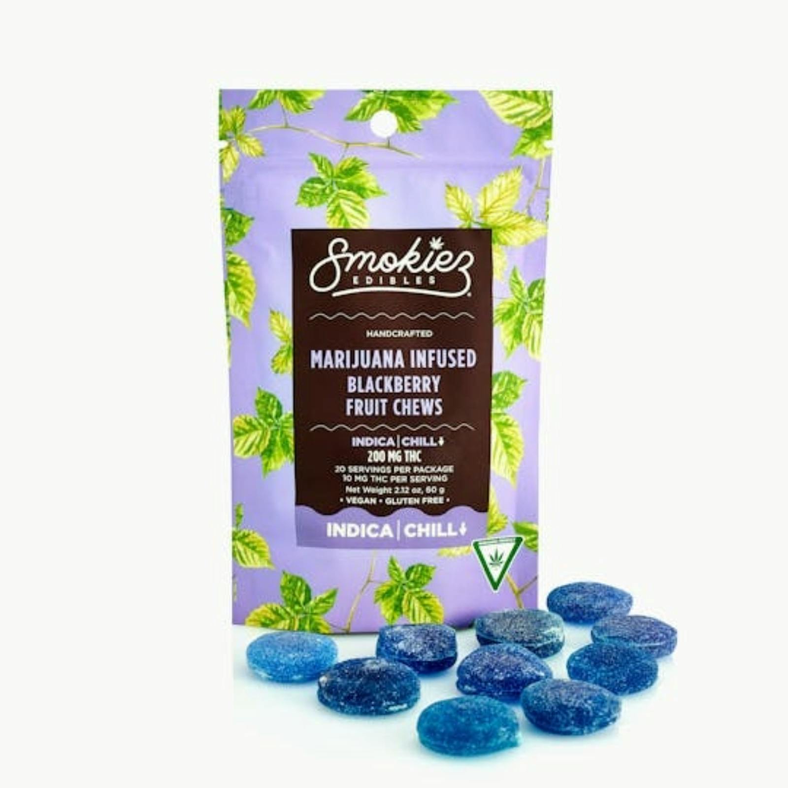 SMOKIEZ | BLACKBERRY | INDICA | 200 MG | REC - Main view