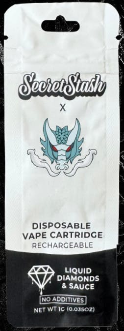 SECRET STASH X TRU SMOKE | HALLE BERRY | SATIVA | 1G | DISPOSABLE - Main view