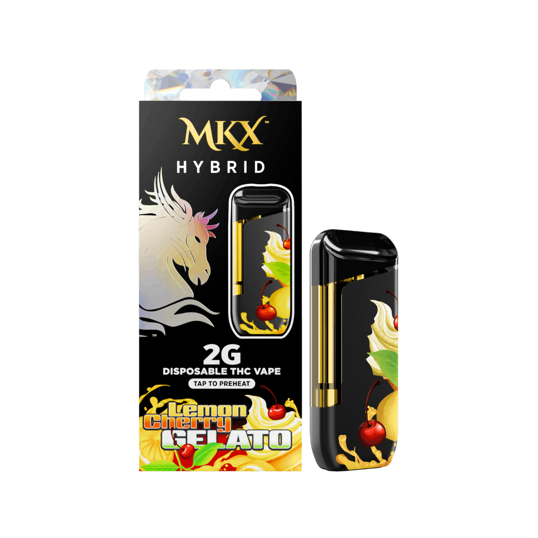 MKX | LEMON CHERRY GELATO | HYBRID | DISPOSABLE VAPE | 2G | REC - Main view