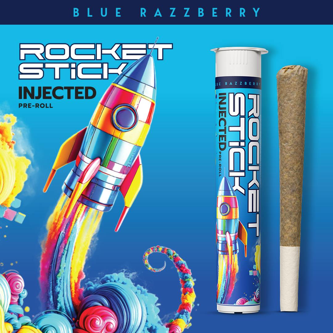 ROCKET | ROCKET STYXX BLUE RAZZ | INFUSED PRE-ROLL | 1.2G | REC - Main view