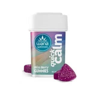 WANA | QUICK CALM | BLISS BERRY | GUMMIES | 10MG:100MG:100MG | REC - Main view