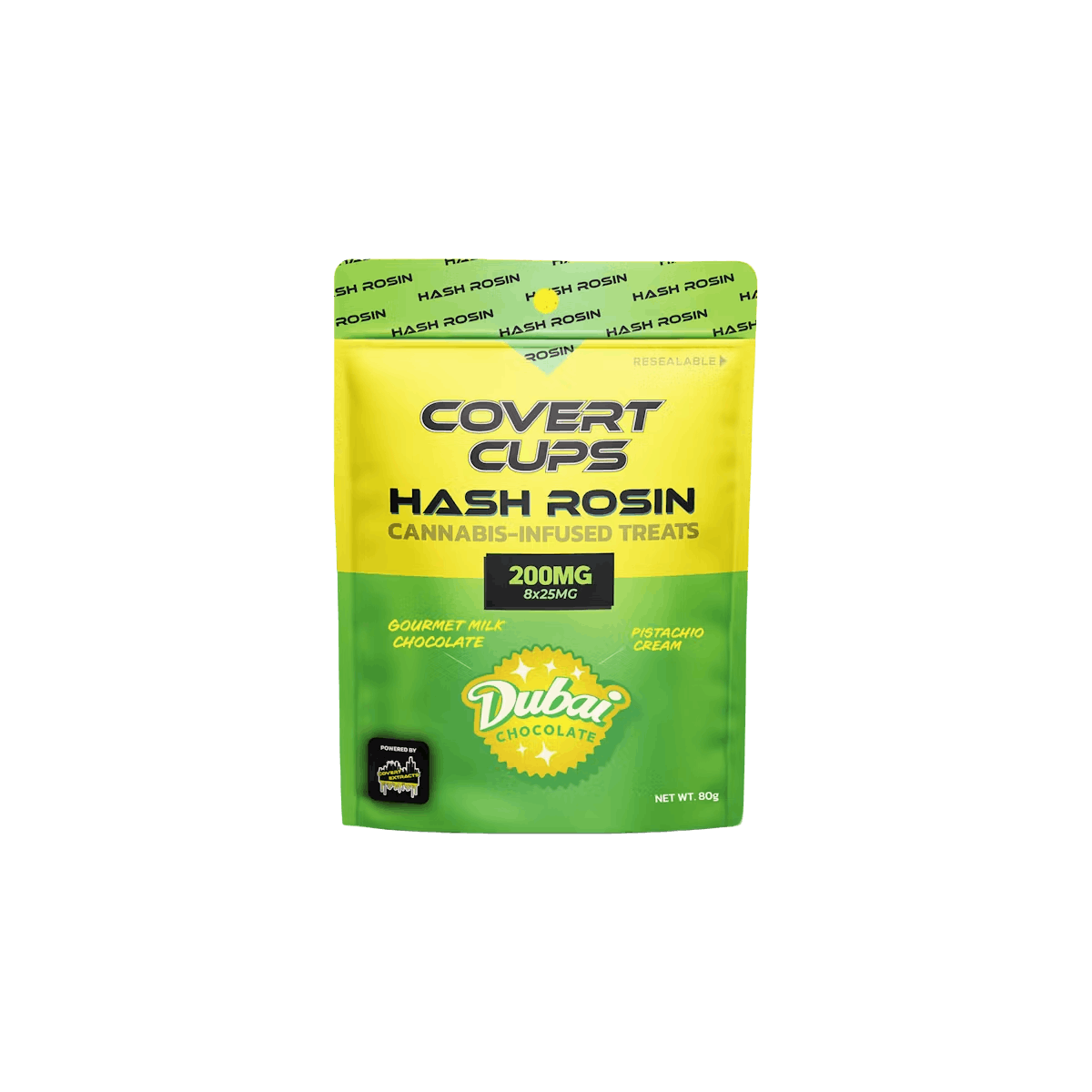 COVERT CUPS | DUBAI | HASH ROSIN EDIBLES | 200MG | REC - Main view