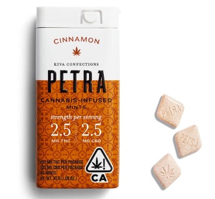 KIVA | PETRA MINTS | SAIGON CINNAMON | 100MG MINTS - Main view
