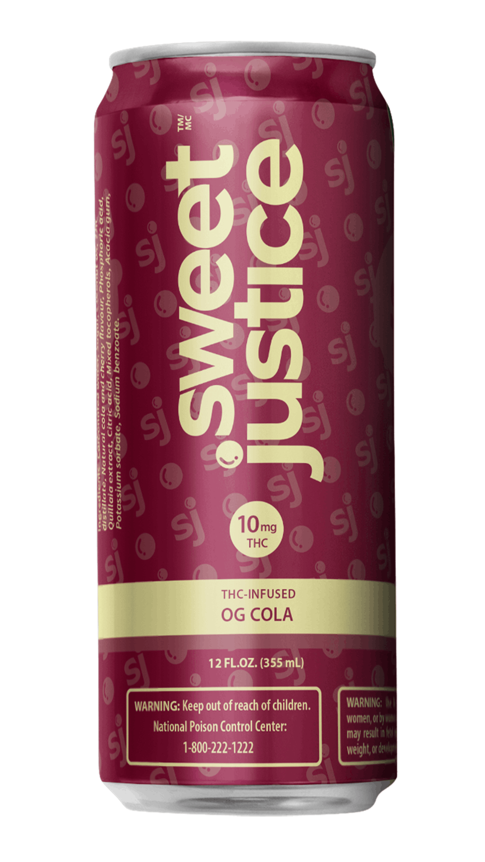 SWEET JUSTICE | OG COLA | BEVERAGE | 10MG | REC - Main view