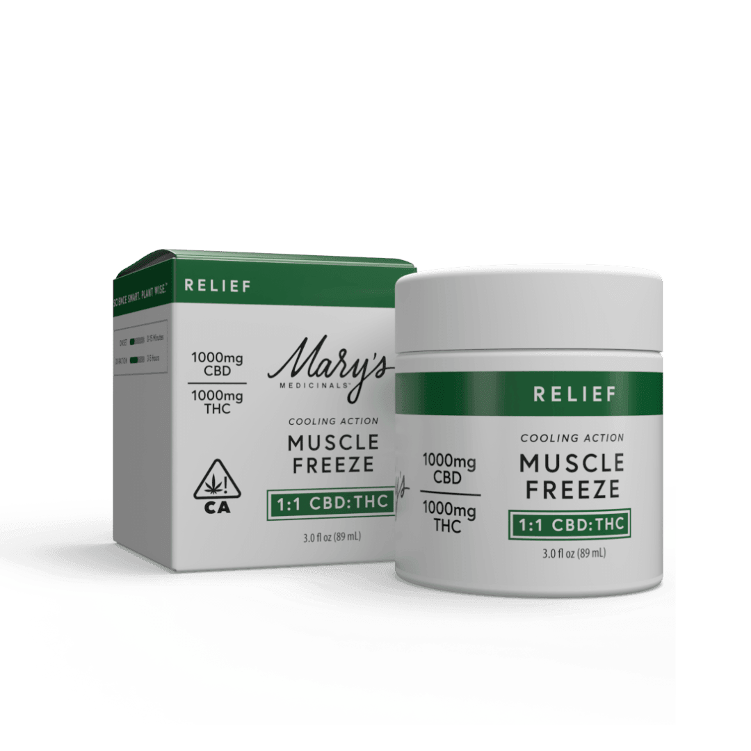 MARY'S MEDICINAL | RELIEF MUSCLE FREEZE | TOPICAL | 1000MG:1000MG | REC - Main view