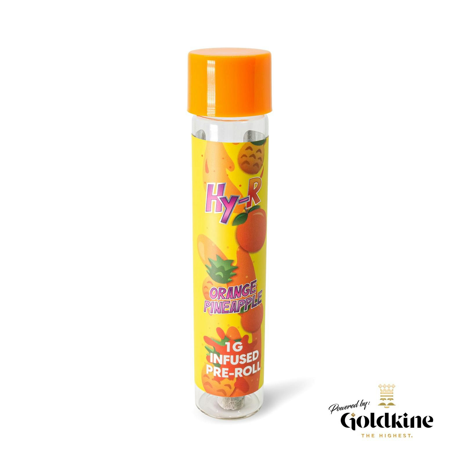 HY-R | ORANGE PINEAPPLE | INFUSED PRE-ROLL | 1G | REC - Main view