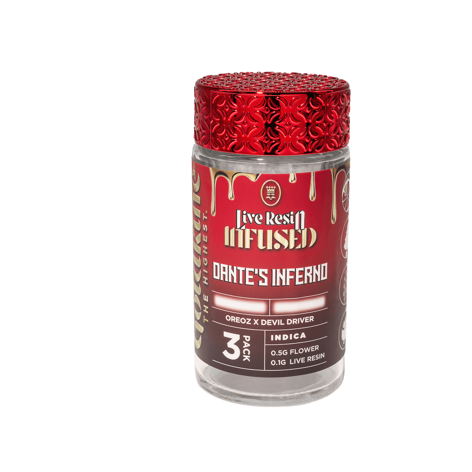 GOLDKINE | DANTE'S INFERNO | HYBRID | INFUSED MULTI-PACK | 1.8G | REC - Main view