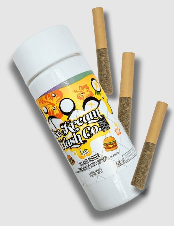 ICE KREAM HASH CO. | ISLAND BURGER | INFUSED MULTI-PACK | 1.5G | REC - Main view