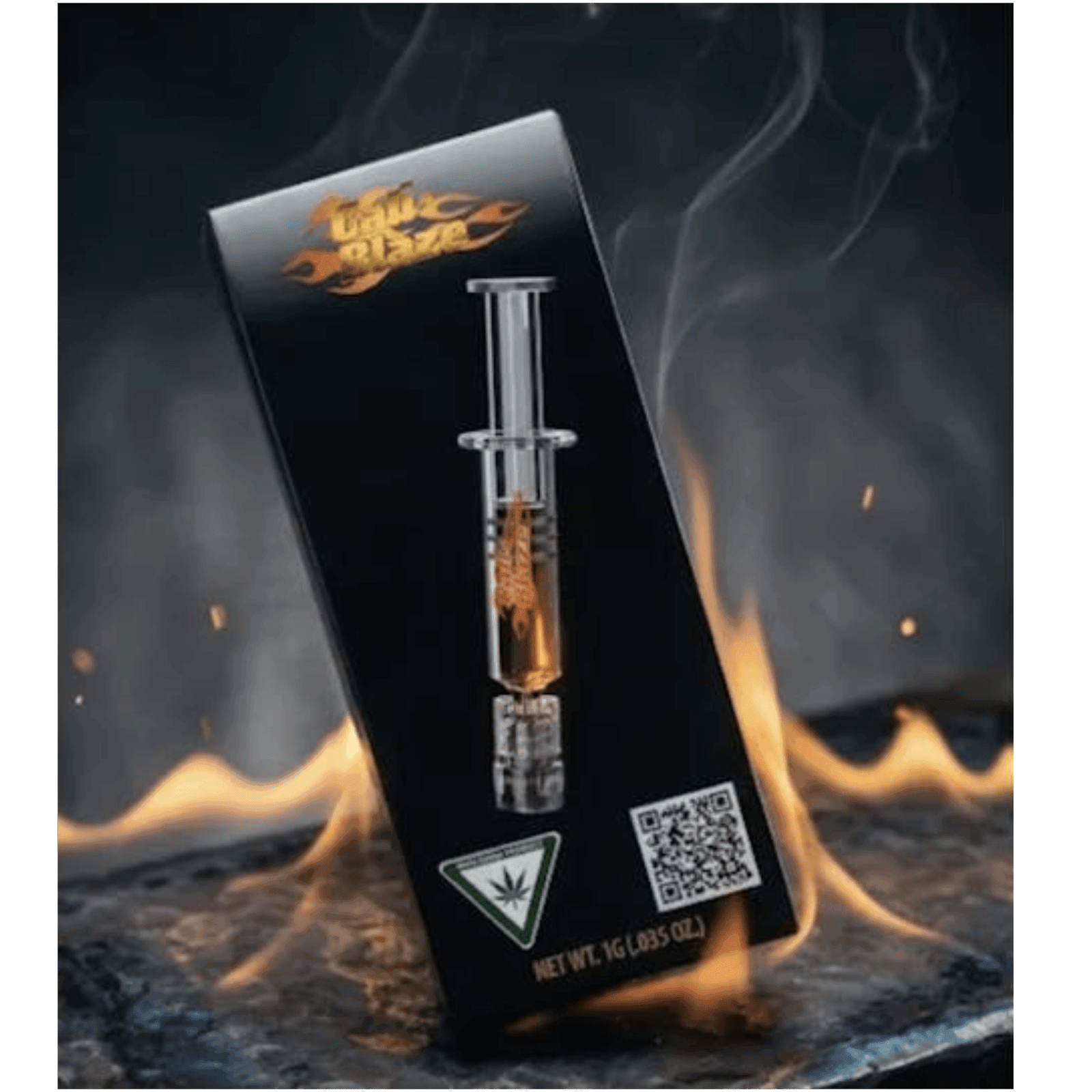 CALI-BLAZE | LEMON SOUR DIESEL | SATIVA | RSO | SYRINGE | 1G | REC - Main view