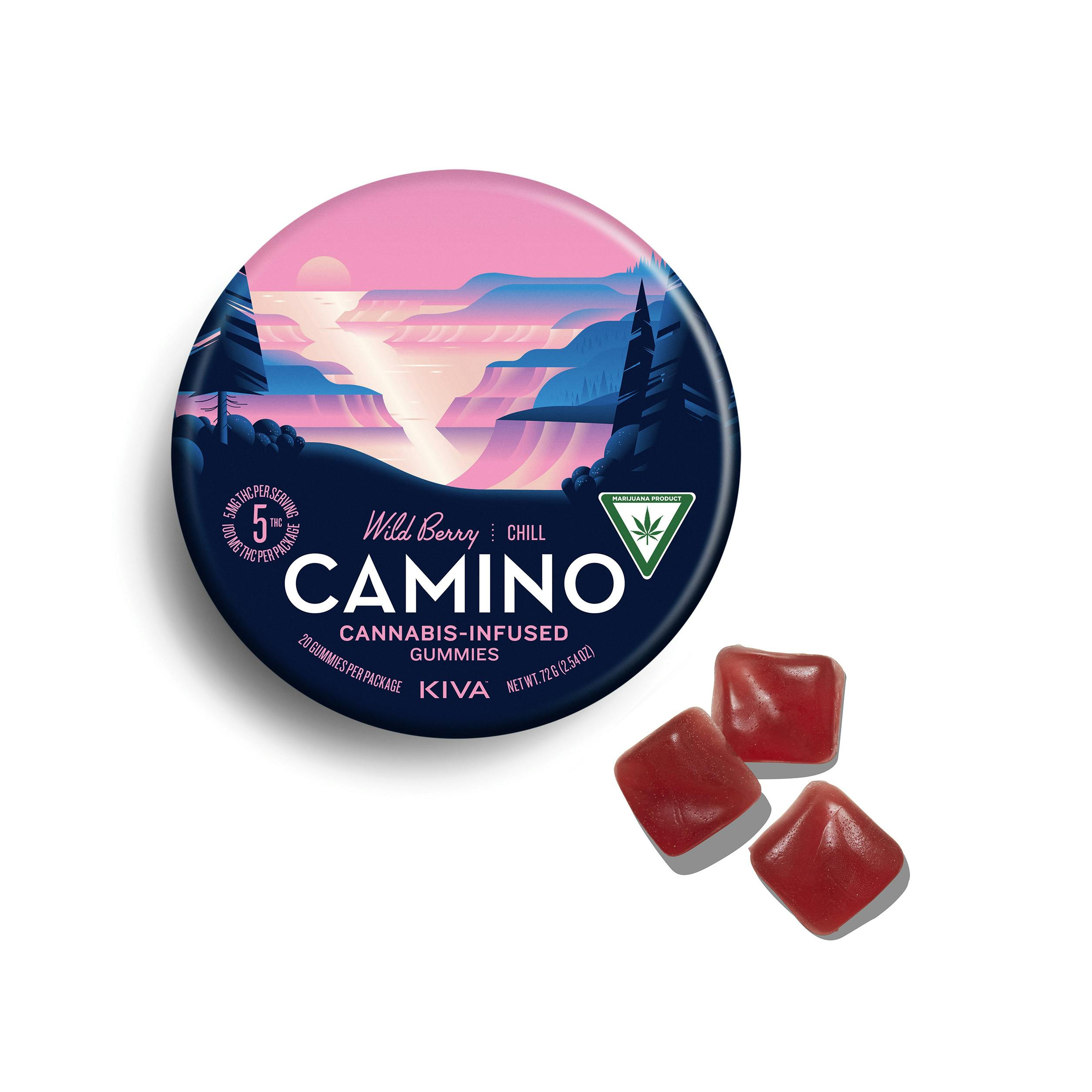 CAMINO | WILD BERRY | INDICA | GUMMIES | 200MG | REC - Main view