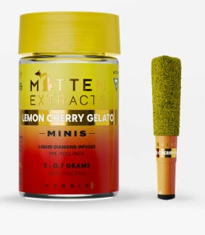 Lemon Cherry Gelato Infused Pre-Rolls 5PK x .7G - Main view