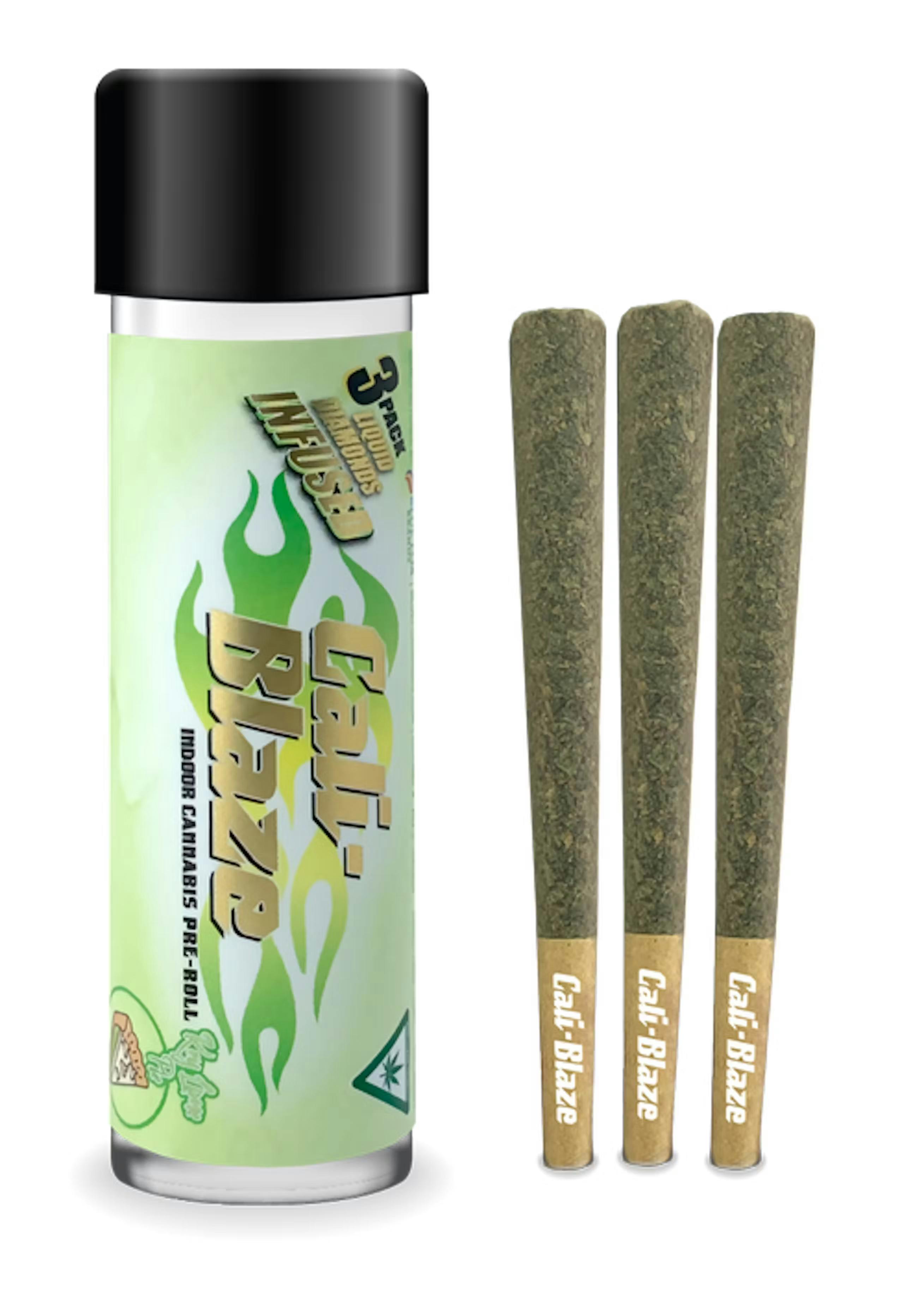 CALI-BLAZE | KEY LIME | SATIVA | INFUSED MULTI-PACK | 3G | REC - Main view