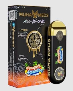 MUHA MEDS | PINEAPPLE PARADISE | HYBRID | DISPOSABLE VAPE | 2G | REC - Main view