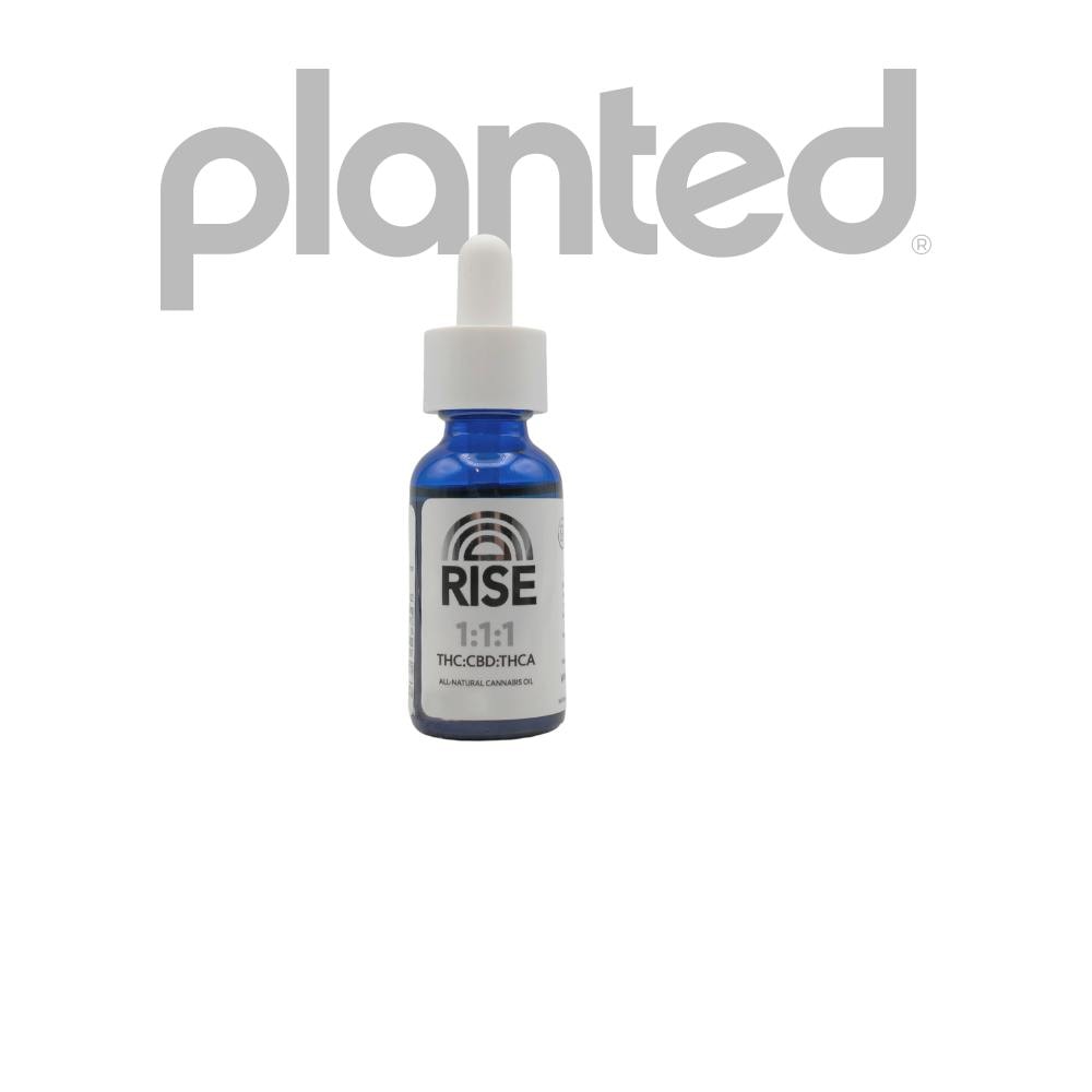 RISE | 1:1:1 | TINCTURE | 200MG:200MG:200MG | REC - Main view