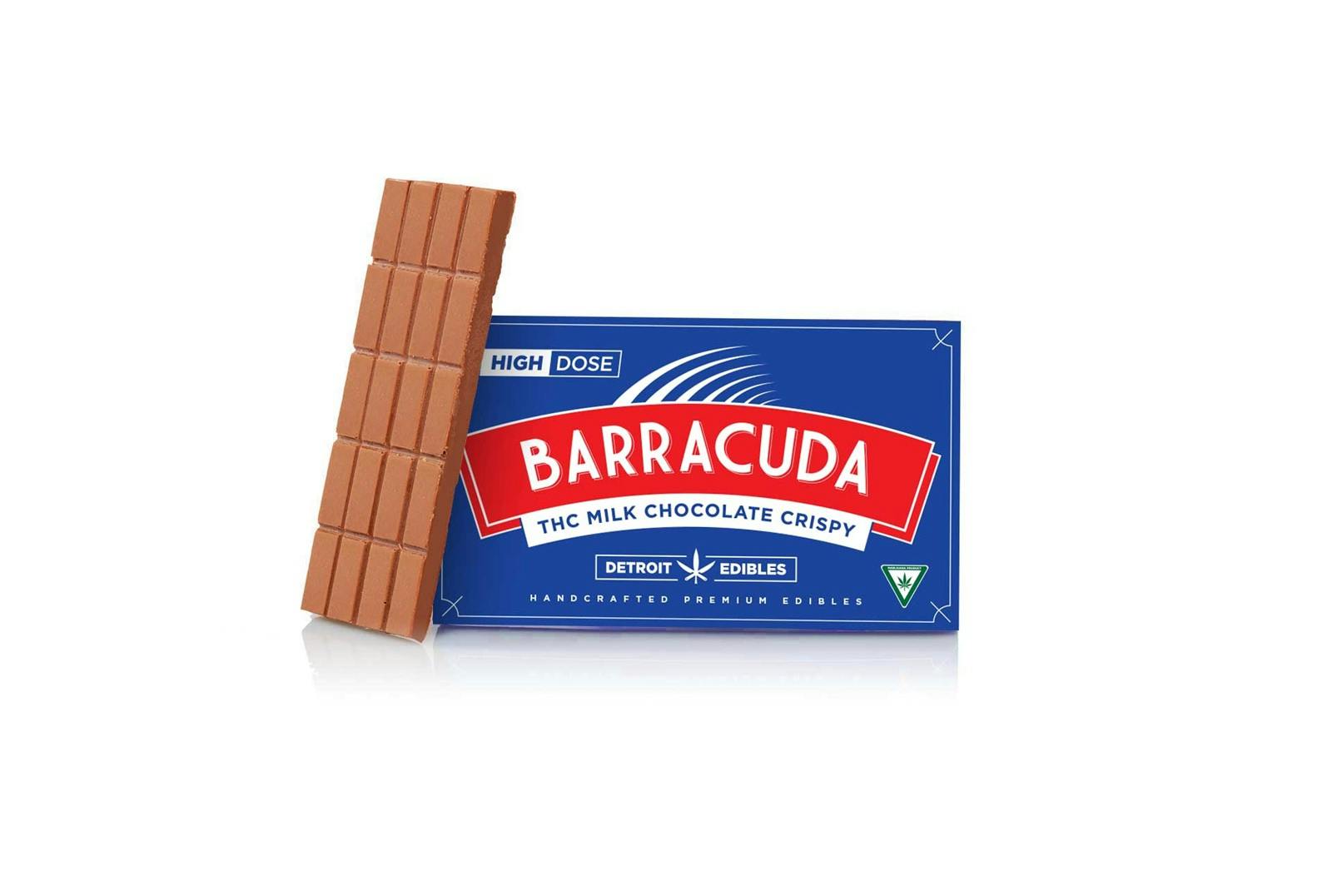 BARRACUDA BAR | CRISPY MILK CHOCOLATE | 200MG REC - Main view