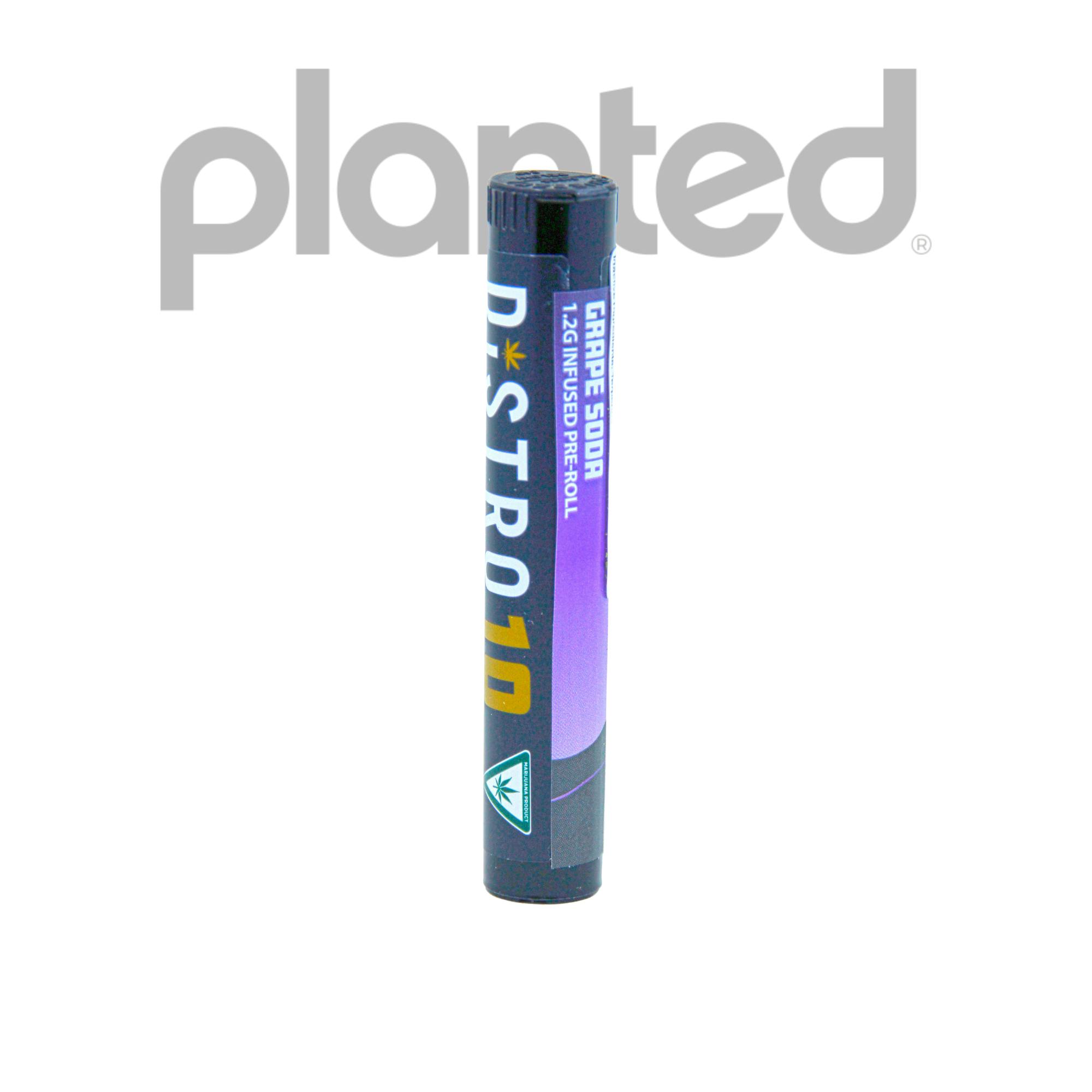 DISTRO 10 | GRAPE SODA | HYBRID | INFUSED | 1.2G | REC - Main view
