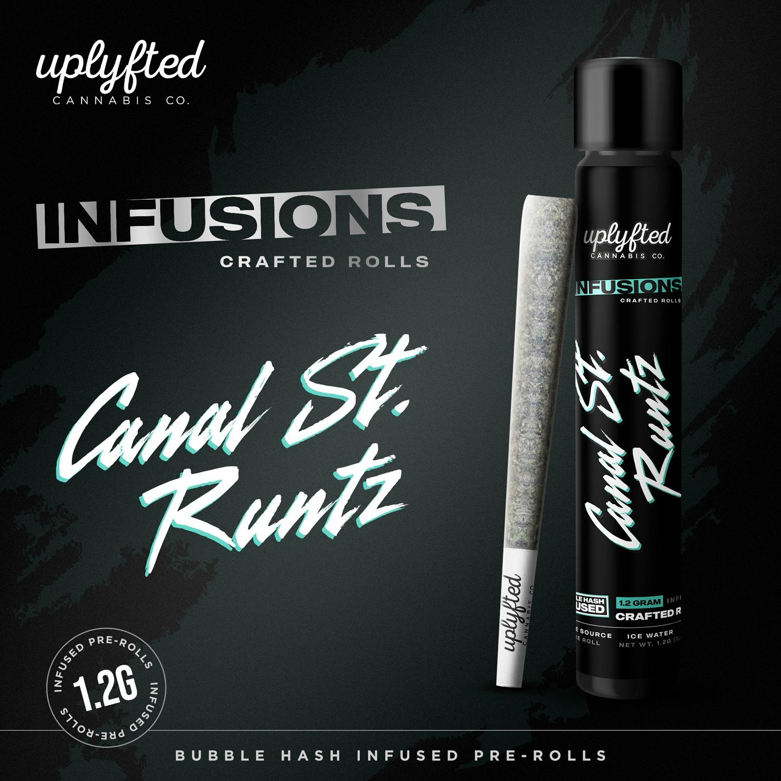 UPLFYTED | CANAL ST RUNTZ | HYBRID | INFUSED PRE-ROLL | 1.2G | REC - Main view