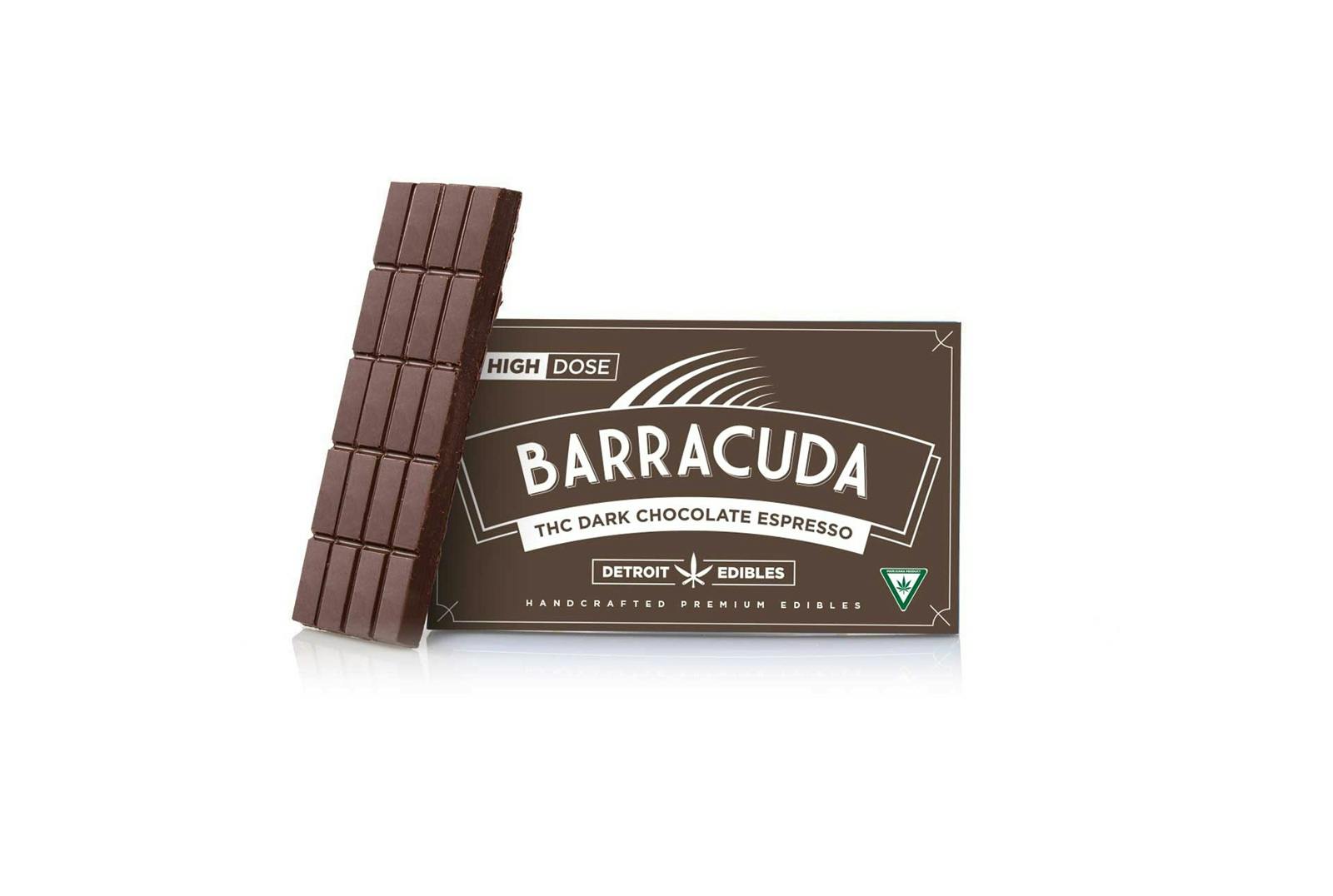 BARRACUDA BAR | ESPRESSO | DARK CHOCOLATE | 200MG | REC - Main view