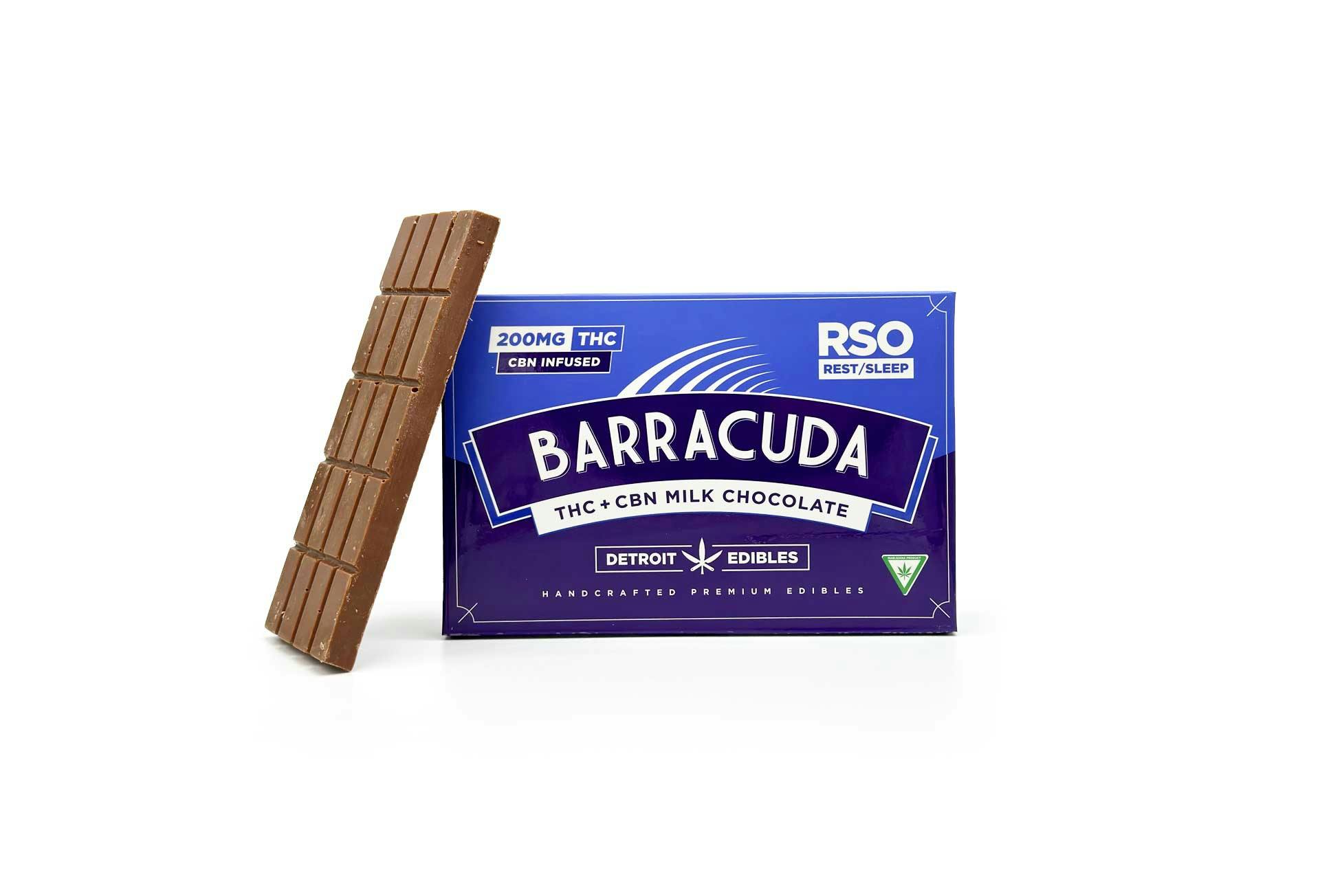 BARRACUDA | RSO REST | INDICA | MILK CHOCOLATE | 200MG | REC - Main view