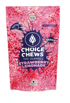 CHOICE | STRAWBERRY LEMONADE | SATIVA | GUMMIES | 200MG | REC - Main view