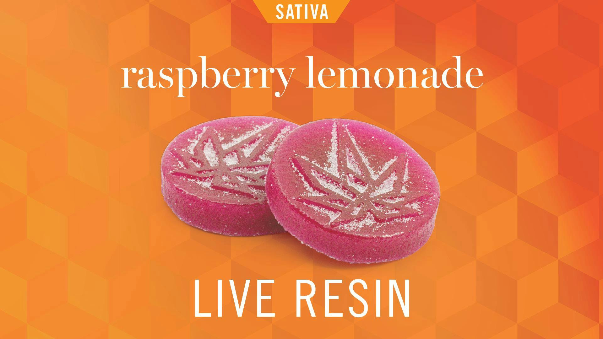 LEVITATE | RASPBERRY LEMONADE | SATIVA | LIVE RESIN GUMMIE | 200MG | REC - Main view