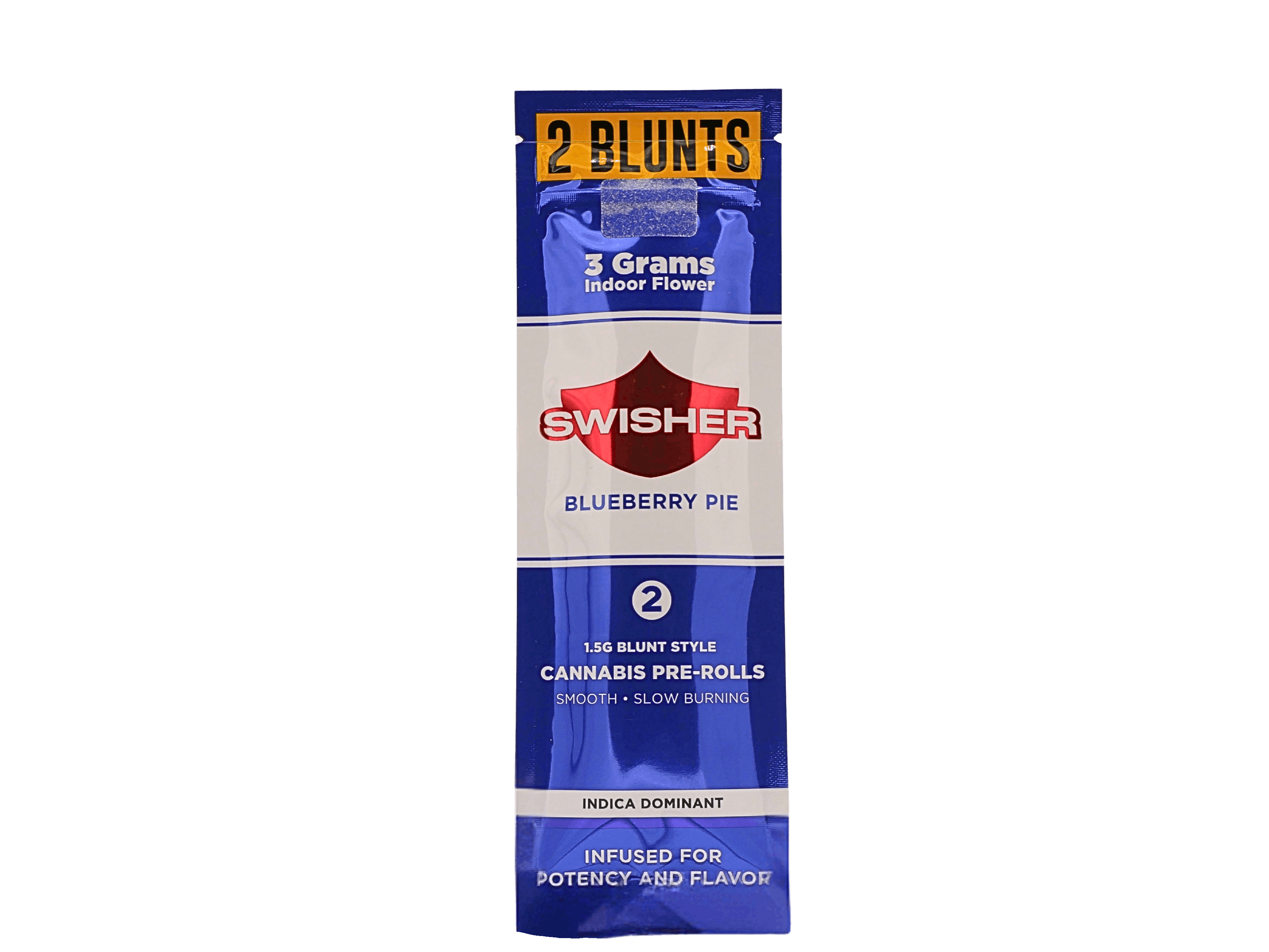 SWISHER | BLUEBERRY PIE | HYBRID | INFUSED | 3G BLUNT | REC - Main view