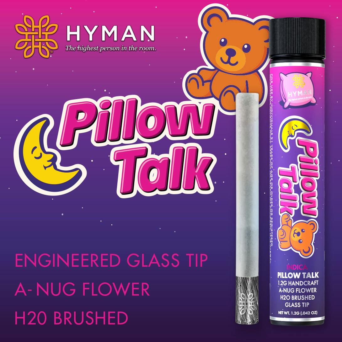 HYMAN | PILLOW TALK | INDICA | PRE-ROLL | 1.2G | REC - Main view
