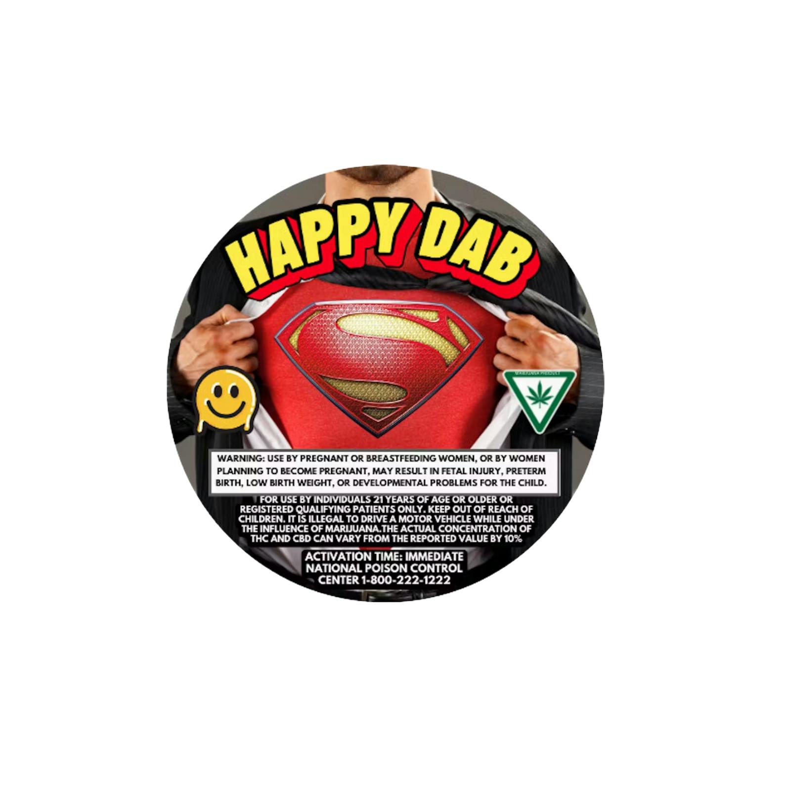 HAPPY DAB | SUPER RUNTZ | HYBRID | LIVE RESIN | 1G | REC - Main view