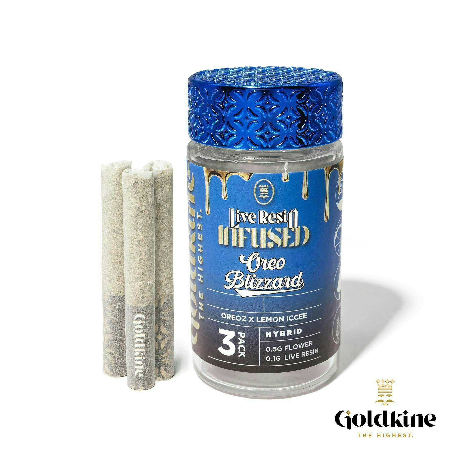GOLDKINE | OREO BLIZZARD | INFUSED MULTI PACK | 1.8G | REC - Main view