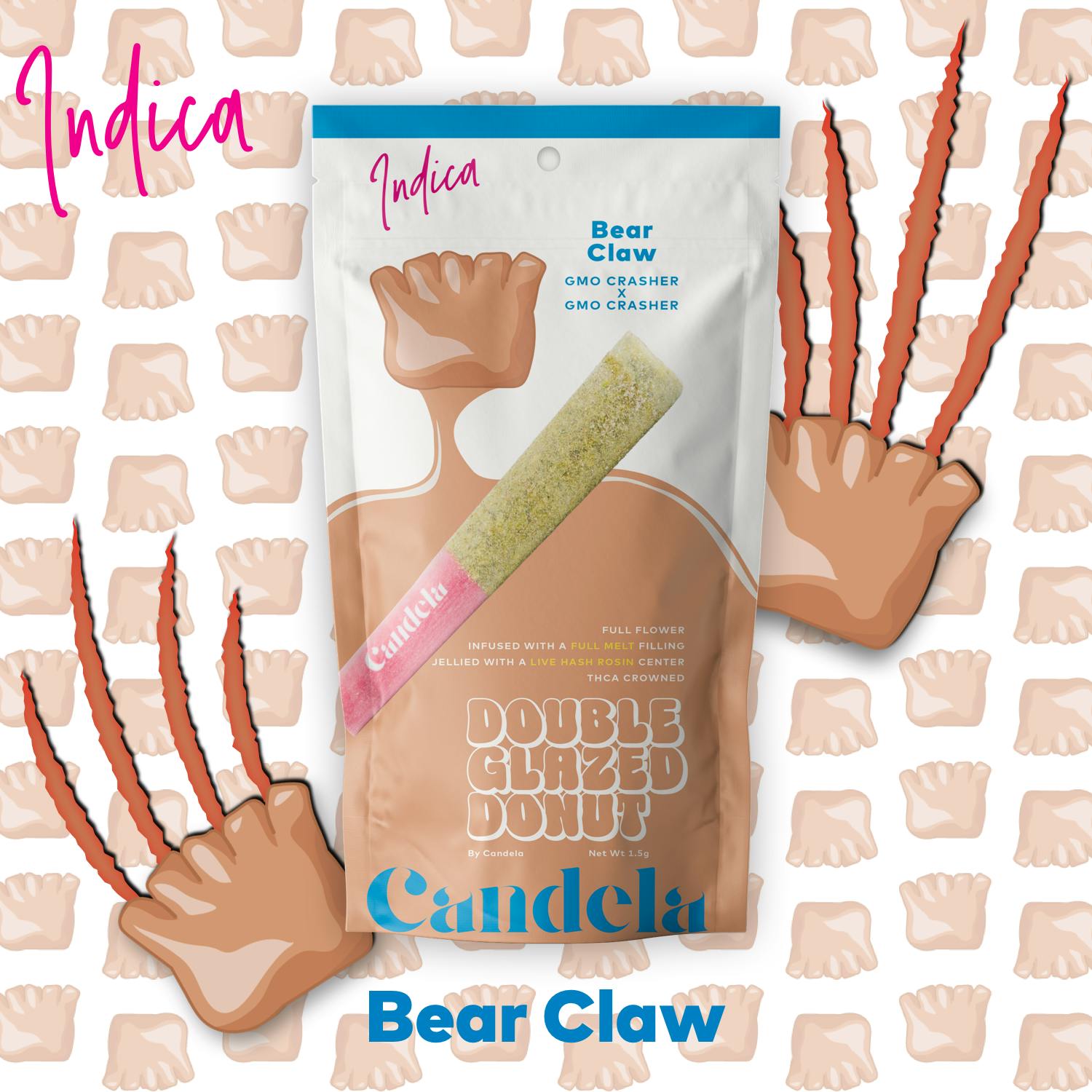 CANDELA | BEAR CLAW | HYBRID | INFUSED DONUT | 1.5G | REC - Main view