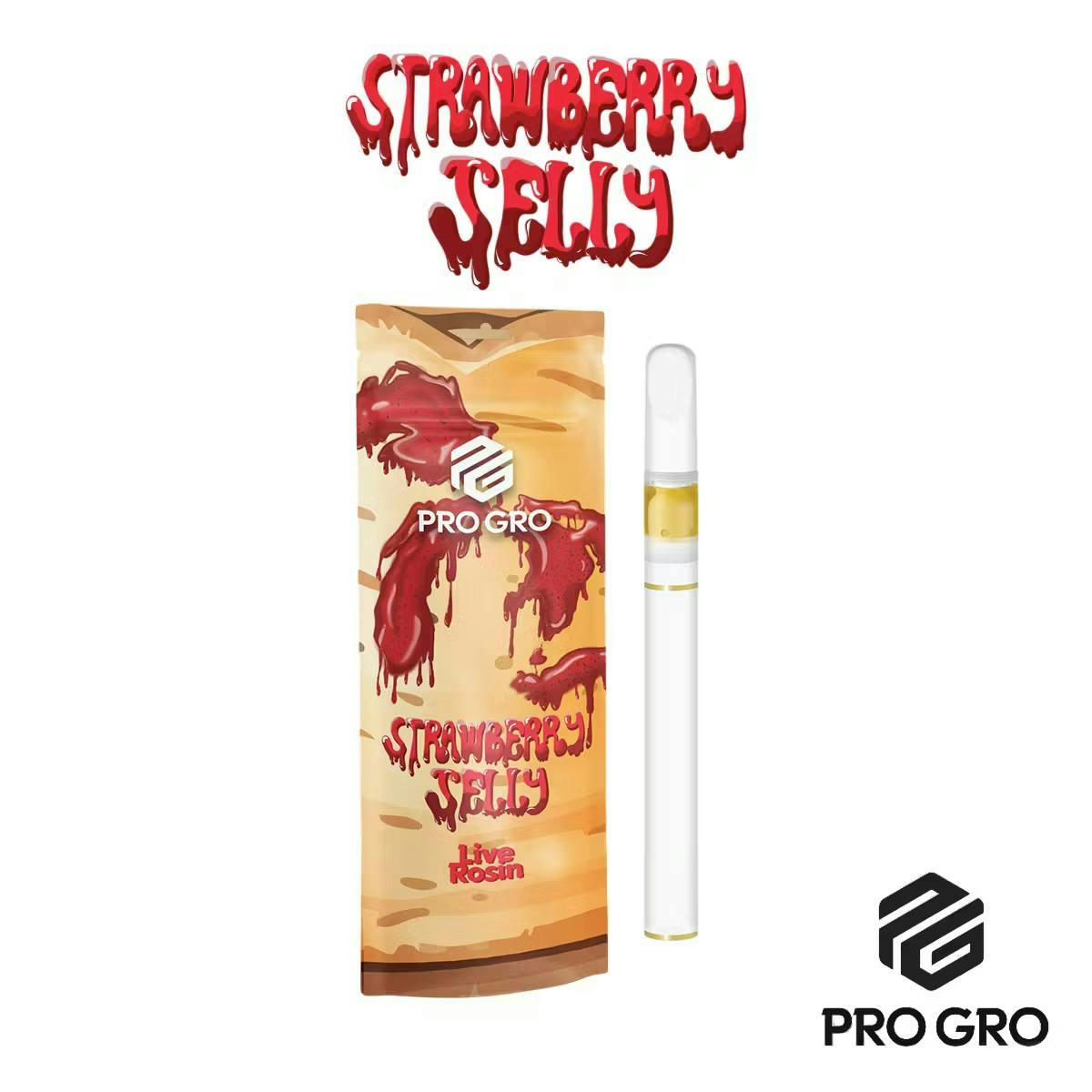 PRO GRO | STRAWBERRY JELLY | HYBRID | DISPOSABLE VAPE | .5G - Main view