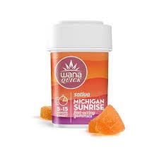 Wana | Michigan Sunrise | Sativa | Fast Acting 200MG Gummies | REC
