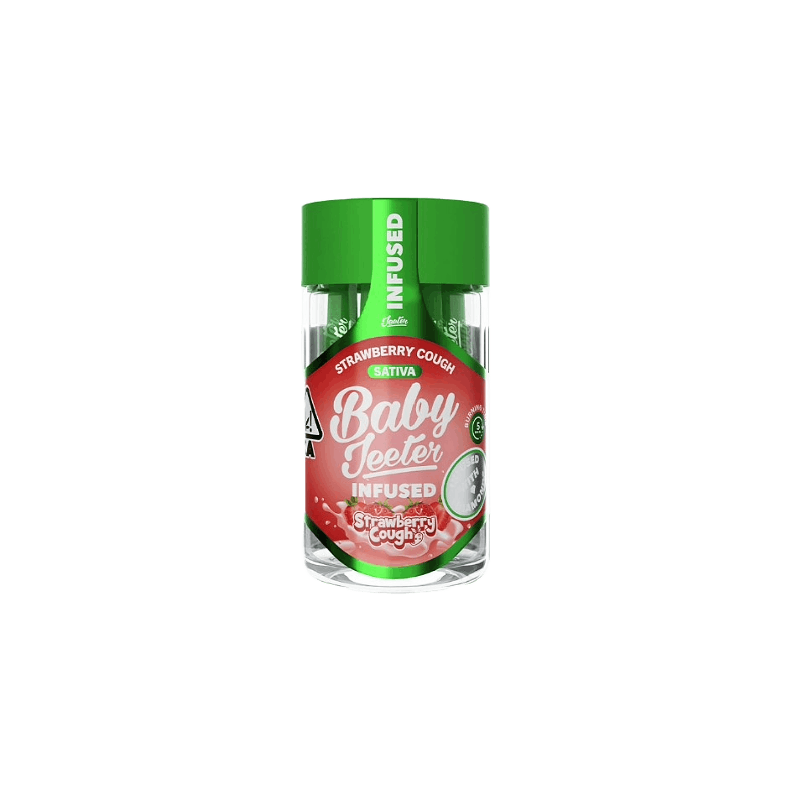 Strawberry Cough Infused Pre-Rolls 5PK x .5G - Main view