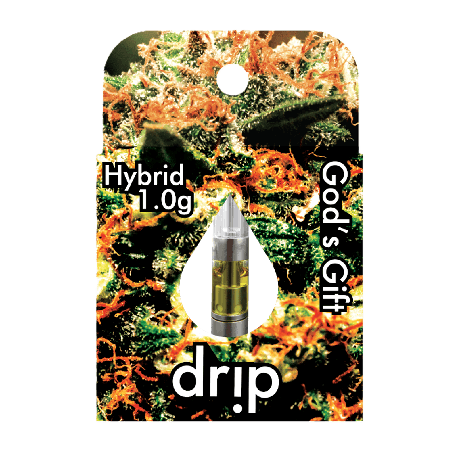Drip | God's Gift | Hybrid | 510 Vape Cartridge | REC - Main view