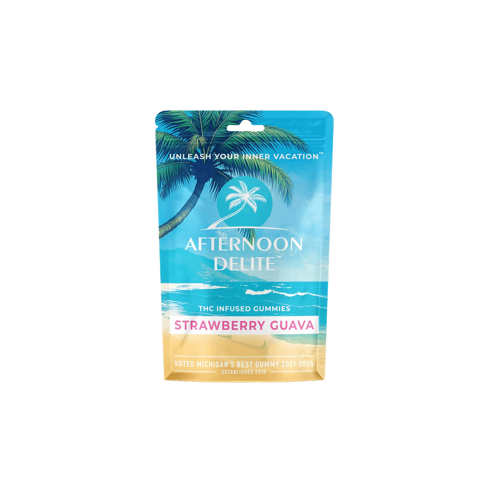 AFTERNOON DELITE | STRAWBERRY GUAVA | GUMMIES | 200MG | REC - Main view