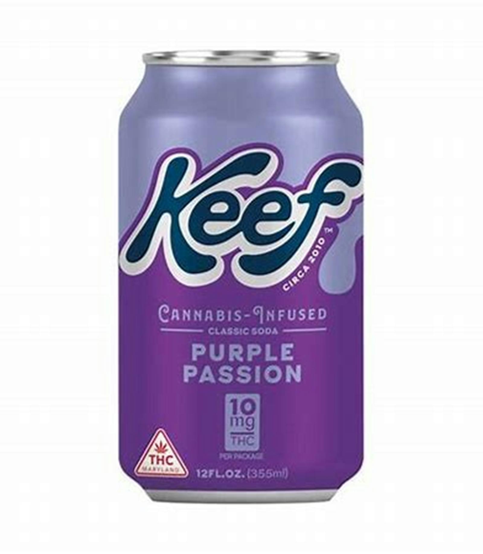 KEEF | PURPLE PASSION | BEVERAGE | 100MG | REC - Main view