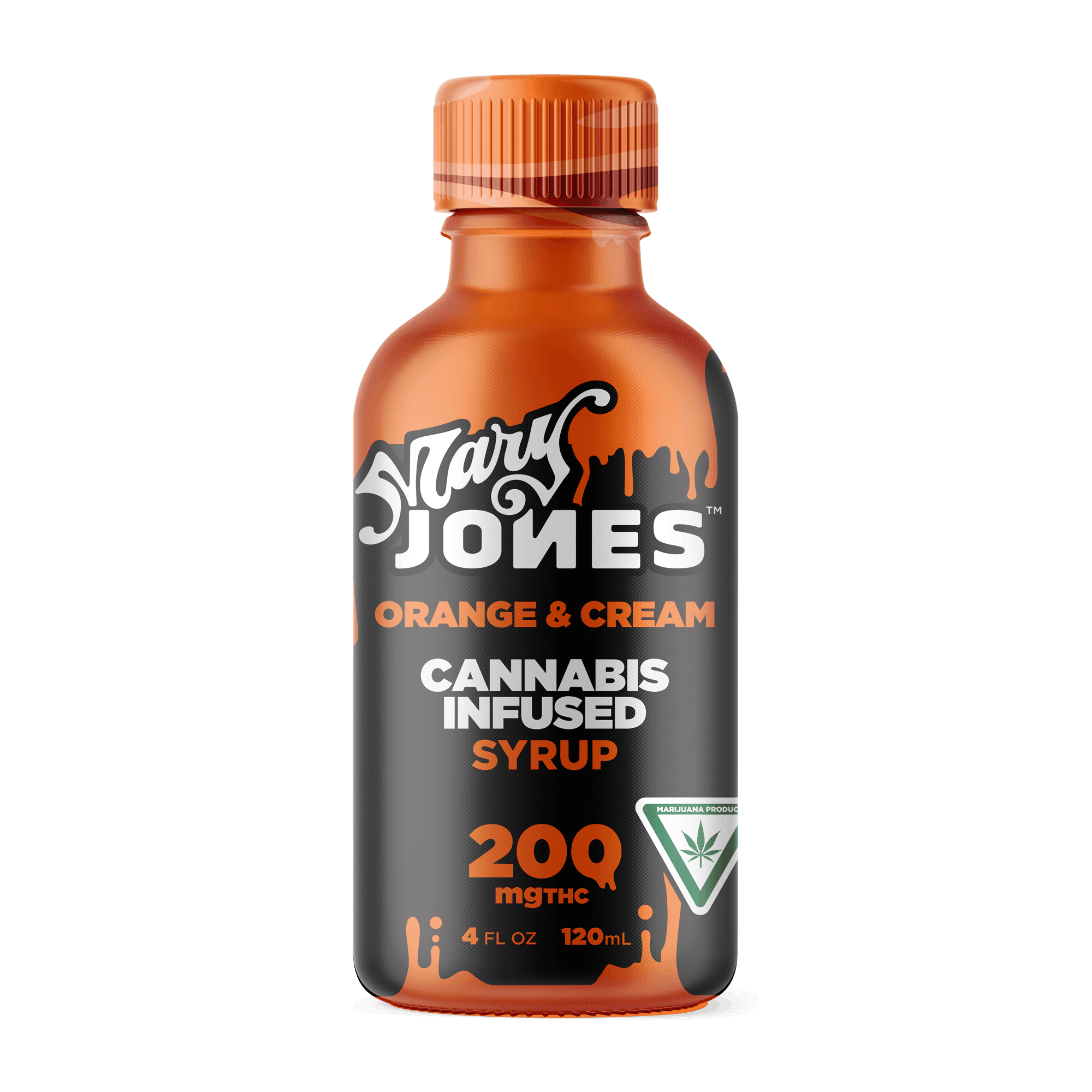 MARY JONES | ORANGE & CREAM | SYRUP | 200MG - Main view
