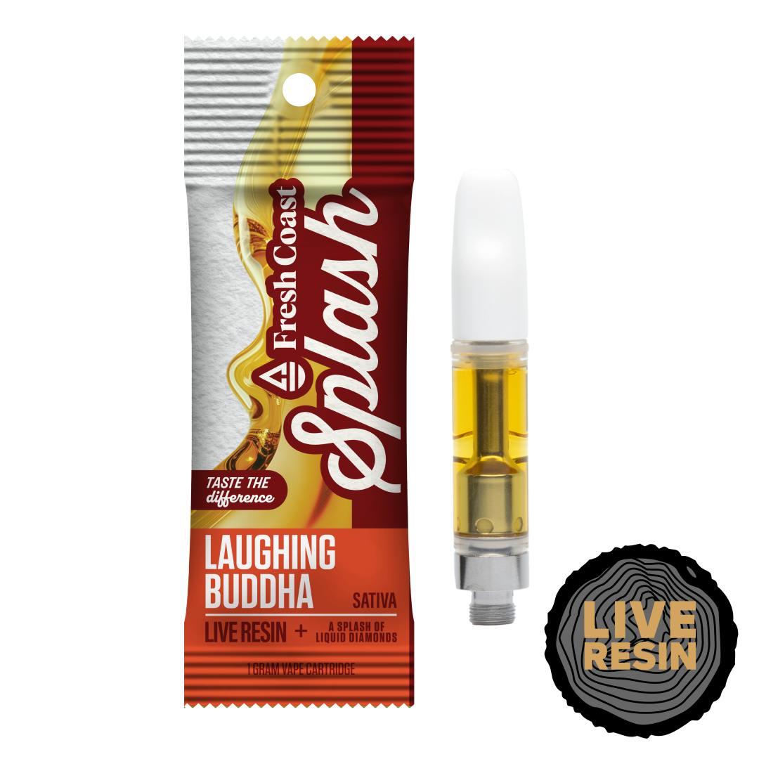 FRESH COAST | LAUGHING BUDDAH | SATIVA | LIVE RESIN | 510 CARTRIDGE | 1G | REC - Main view