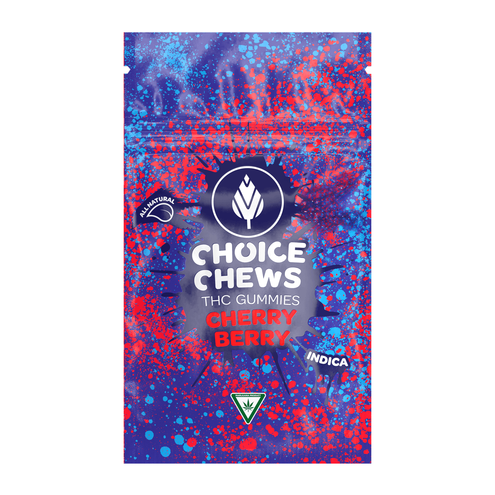 CHOICE | CHERRY BERRY | INDICA | GUMMIES | 200MG | REC - Main view