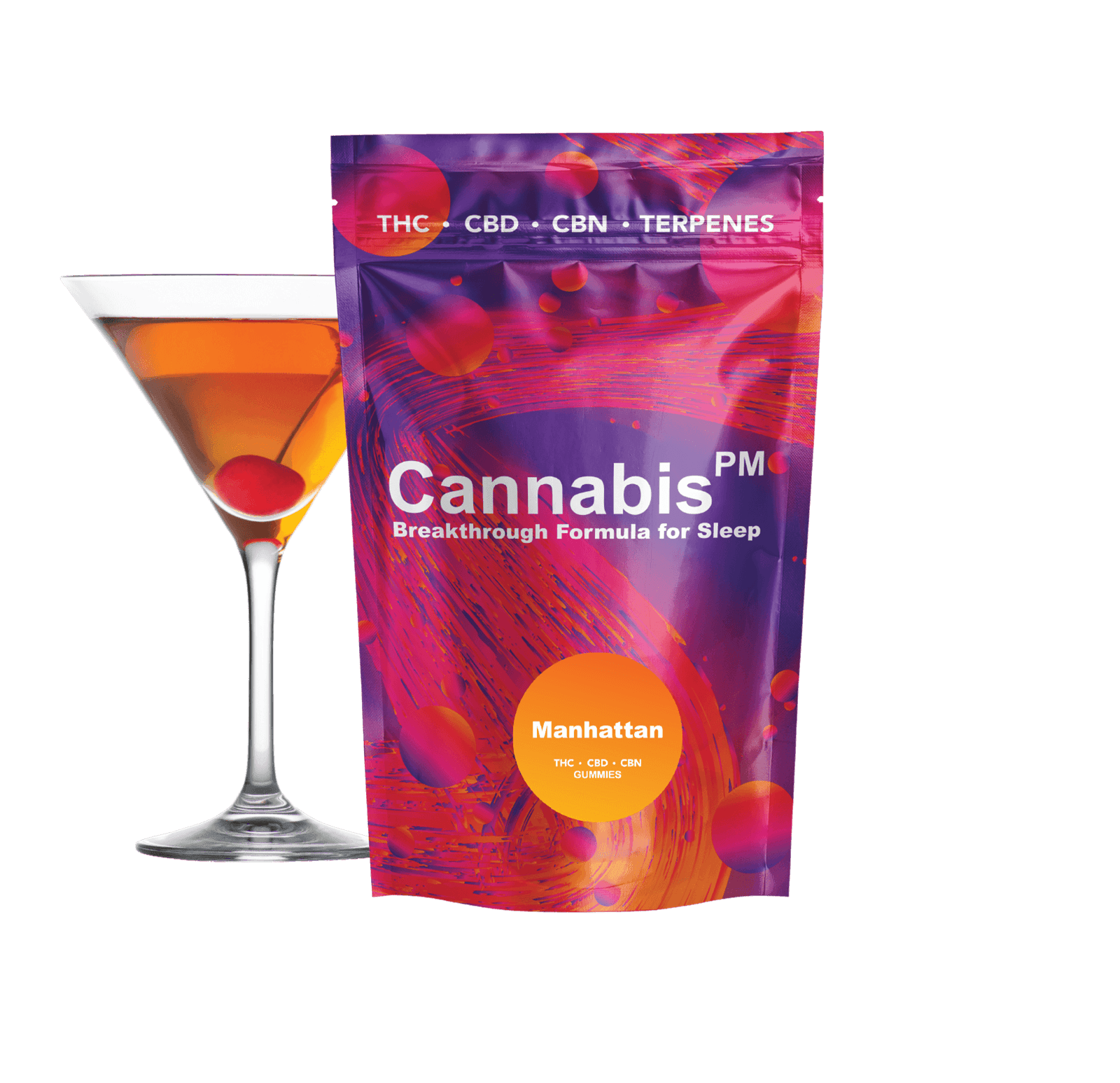 CANNABISPM | MANHATTAN | GUMMIES | 50MG:50MG:50MG | REC - Main view