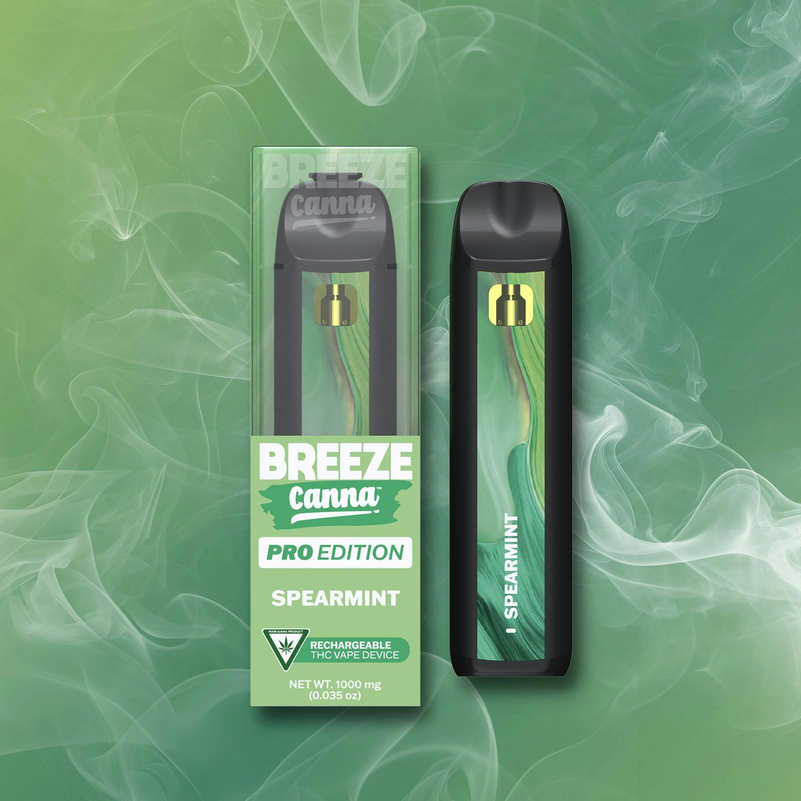 BREEZE PRO | SPEARMINT | 1G | HYBRID | DISPOSABLE - Main view