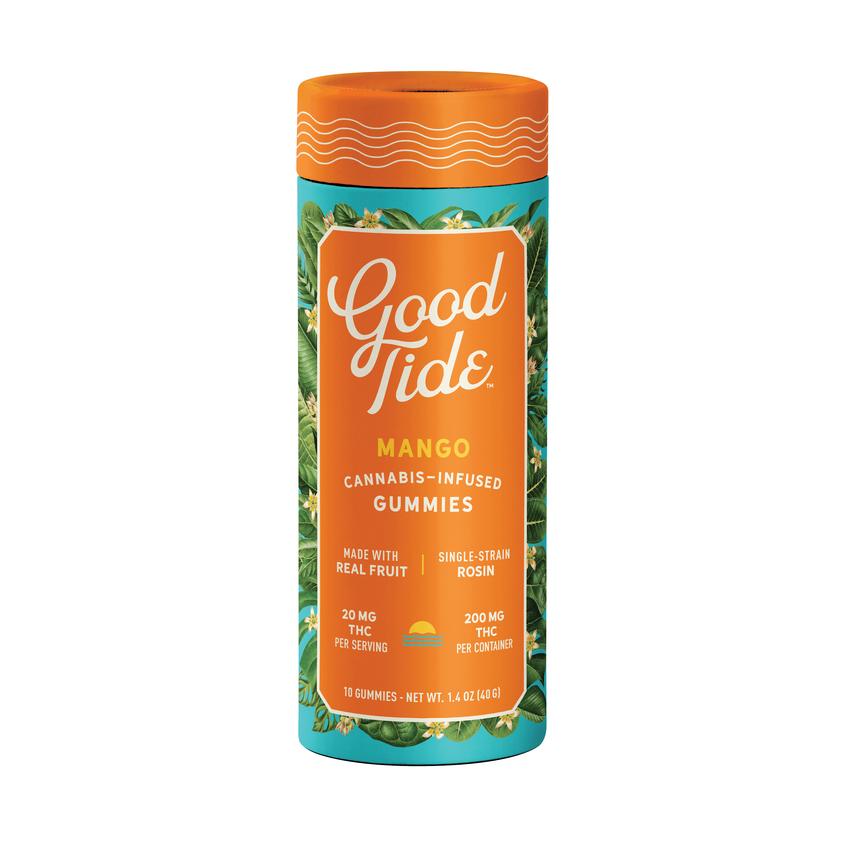 GOOD TIDE | MANGO | INDICA | GUMMIES | 200MG | REC - Main view