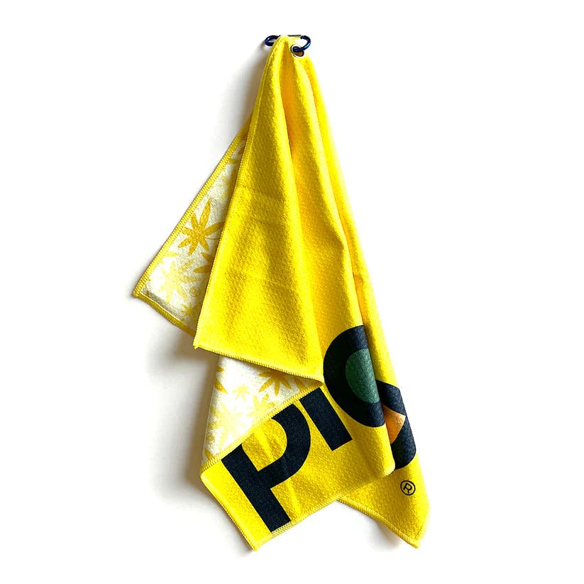 Golf Towel | Yellow Chronic - Main view