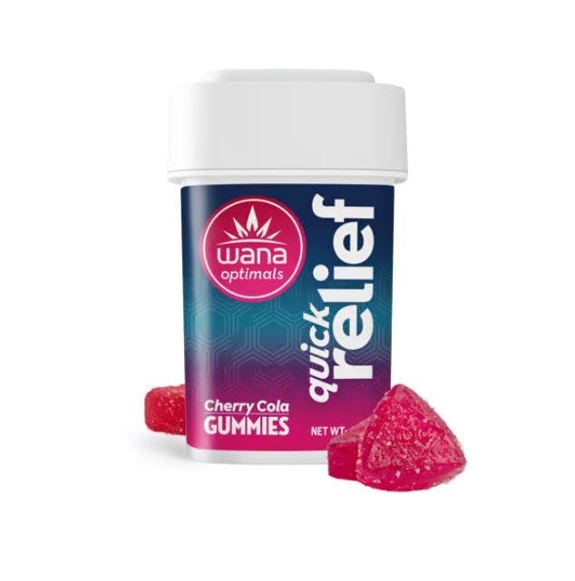 Quick Relief Cherry Cola Gummies 10x5MG - Main view