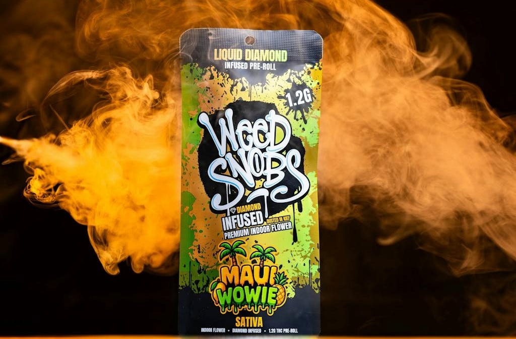 WEED SNOBS | MAUI WOWIE | SATIVA | INFUSED PRE-ROLL | 1.2G | REC - Main view