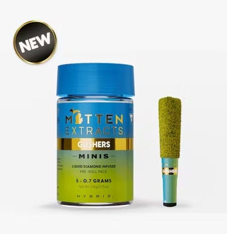 MITTEN EXTRACTS | GUSHERS | HYBRID | INFUSED MULTI-PACK | 2.5G | REC - Main view