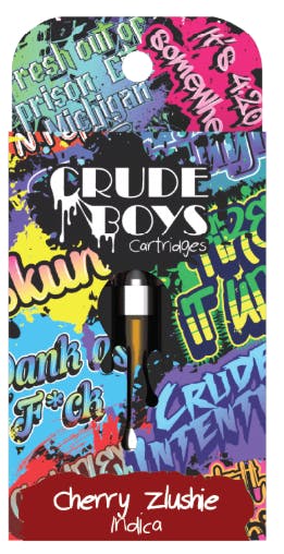 CRUDE BOYS | CHERRY ZLUSHIE | INDICA | 510 CARTRIDGE | 1g - Main view