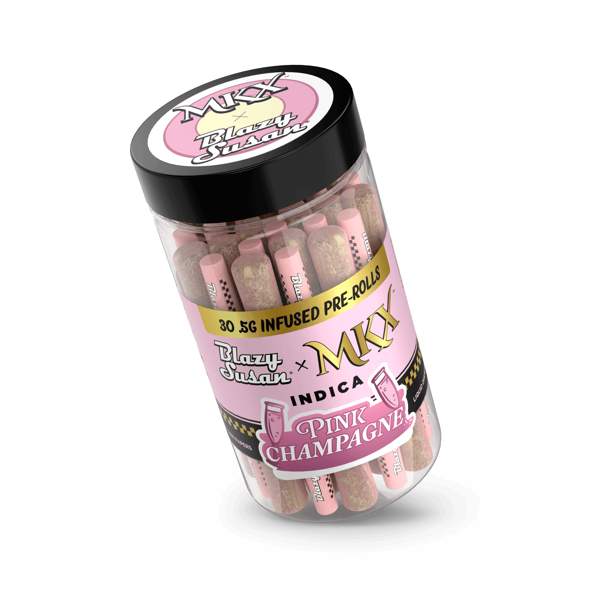 MKX X BLAZY SUSAN | PINK CHAMPAGNE | INDICA | INFUSED MULTI-PACK | 15G | REC - Main view