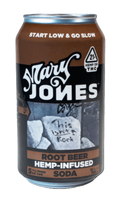 MARY JONES SODA | ROOT BEER | BEVERAGE | 100MG | REC - Main view